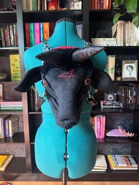 Kreepsville Baphomet Plush Backpack